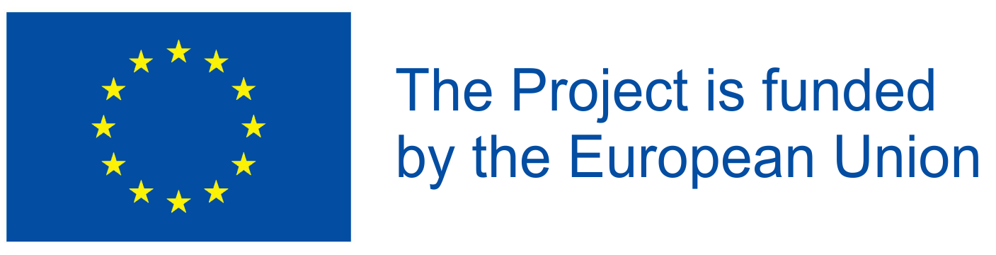 The Project is funded by the European Union logo